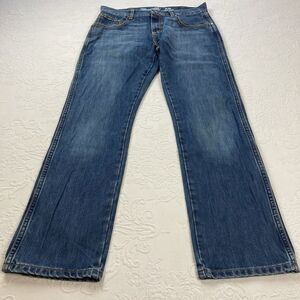 Wrangler Retro Jeans Slim Straight Men's 30x30 Blue Denim Cowboy Rodeo Western